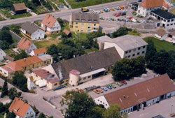 Eduard Edel Bonbonfabrik Luftbildaufnahme