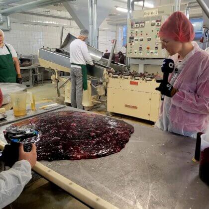 AUGSBURG TV filmt in der Bonbonfabrik Edel