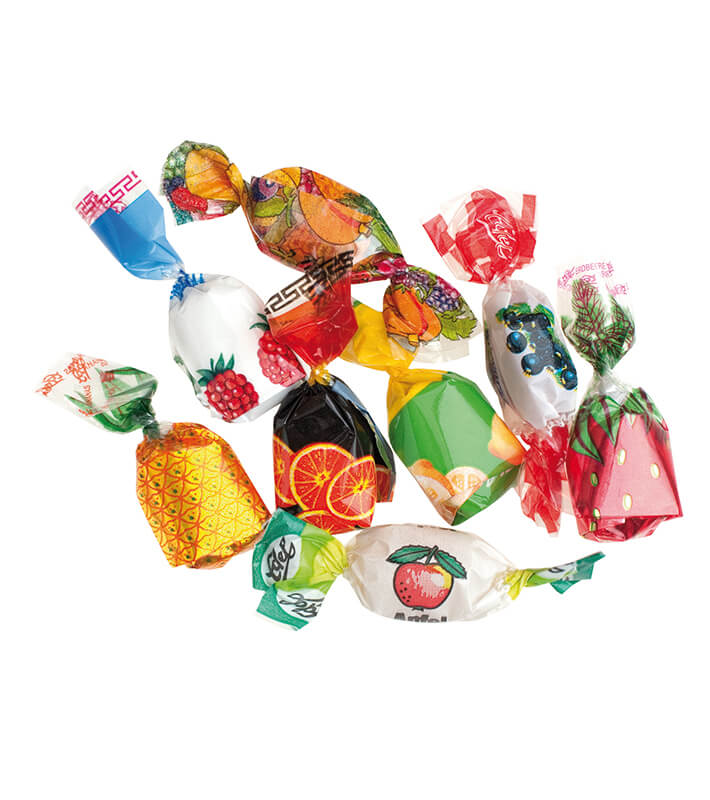 Früchte-Auslese gefüllt