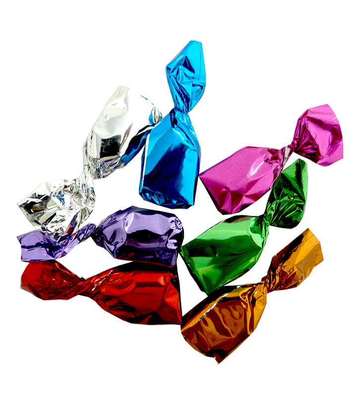 Glanzbonbon gefüllt