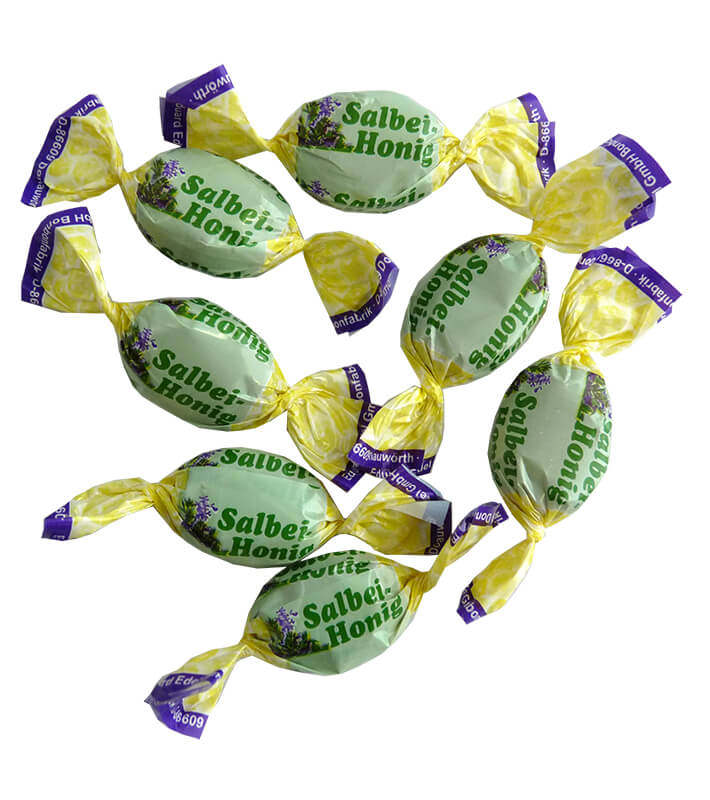 Salbei-Honig gefüllt