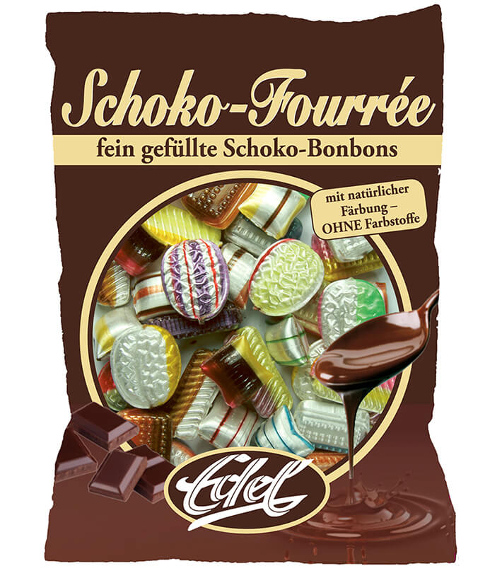 Schoko-Fourée gefüllt