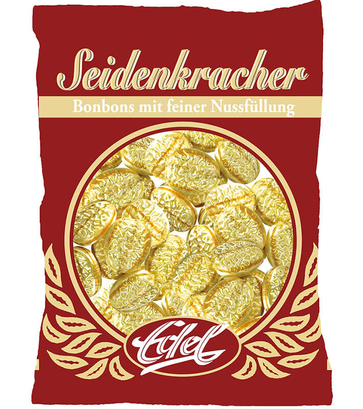 Seidenkracher gefüllt