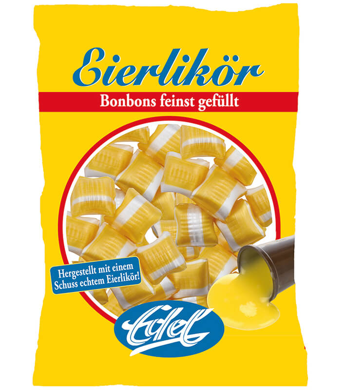 Eierlikör gefüllt