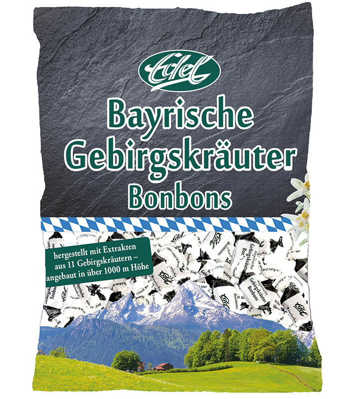 Bayrische Gebirgskräuter Bonbons