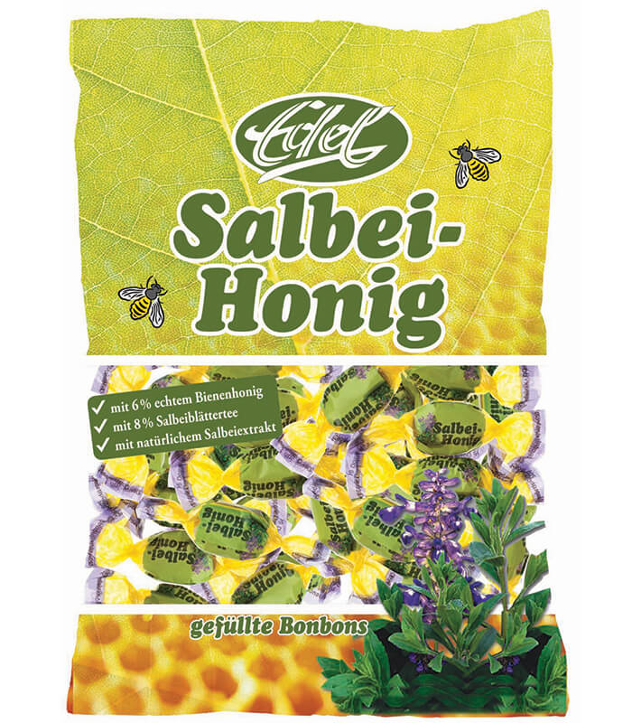 Salbei Honig gefüllt