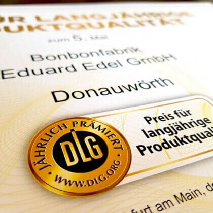 Preis für langjährige Produktqualität